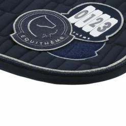Tapis Cso/ Mixtes|Tapis De Selle*Equithème - Tapis de selle Compet Je t'aime marine Bleu
