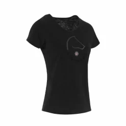 T-Shirts Et Baselayers*Equithème - T-shirt à manches courtes femme Claire Noir