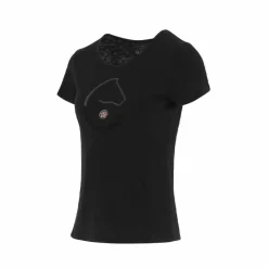 T-Shirts Et Baselayers*Equithème - T-shirt à manches courtes femme Claire Noir