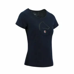 T-Shirts Et Baselayers*Equithème - T-shirt à manches courtes femme Claire Marine