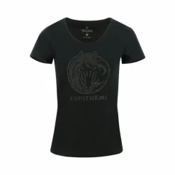 T-Shirts Et Baselayers*Equithème - T-shirt femme Magali Noir