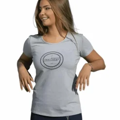 T-Shirts Et Baselayers*Equithème - T-shirt manches courtes femme Anna Gris