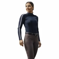 T-Shirts Et Baselayers*Equithème - T-shirt manches longues femme Melodie Marine