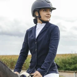 Vestes De Concours*Equithème - Veste de concours femme Nancy Marine