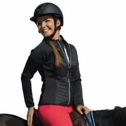 Blousons Et Manteaux*Equithème - Veste femme hybride Olivia Noir