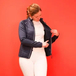 Blousons Et Manteaux*Equithème - Veste femme hybride Olivia Marine