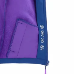 Hot - Veste manche longue Softshell amandine marine Enfant Blousons Et Manteaux