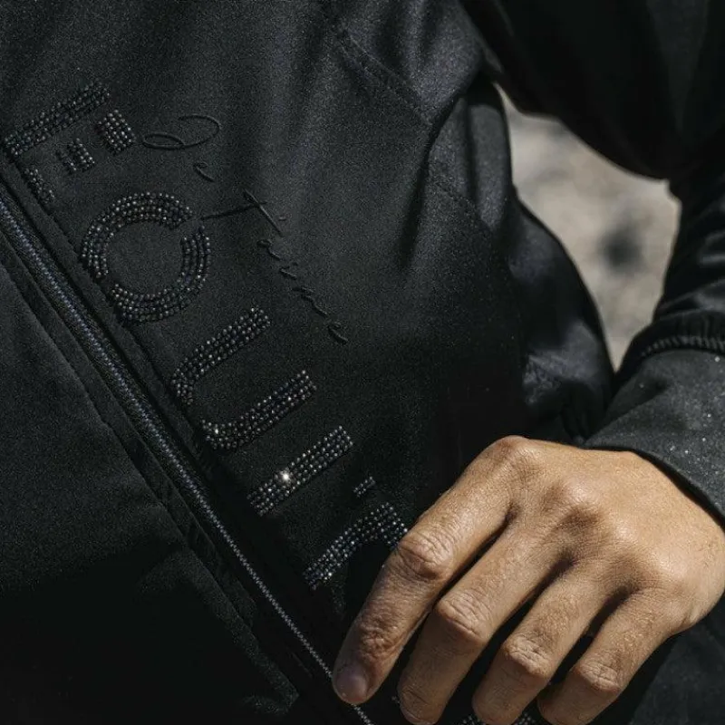 Discount - Veste manches longues femme Charlene édition "Je t'aime" anthracite Blousons Et Manteaux