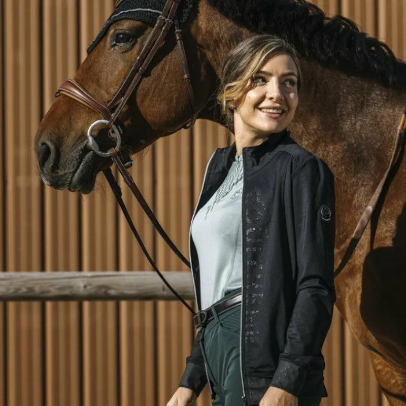 Discount - Veste manches longues femme Charlene édition "Je t'aime" anthracite Blousons Et Manteaux