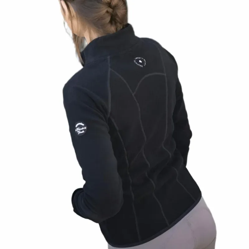 Pulls Et Gilets*Equithème - Veste polaire femme Lena Noir