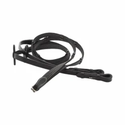 Discount - Rênes supergrip épaisses noir Rênes Et Arrêtoirs De Rênes