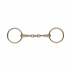 Discount - Mors 2 anneaux anatomique cyprium canons pleins fins Mors Deux Anneaux|Mors Poneys