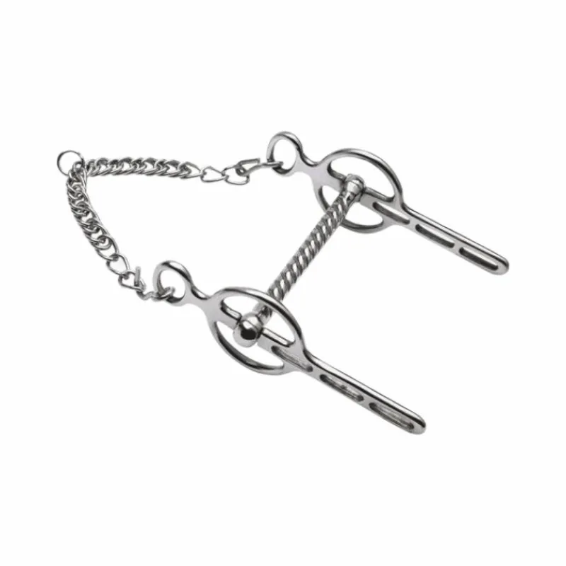 Mors D'Attelage|Mors Poneys*Feeling - Mors Liverpool droit 1/2 torsadé