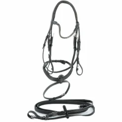 Discount - Bridon Doha avec rênes Bridons Poneys|Bridons