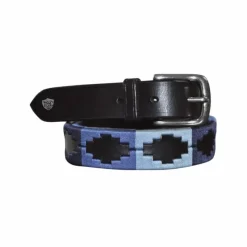 Ceintures*Flags & Cup - Ceinture Chukka /marine/ciel Noir