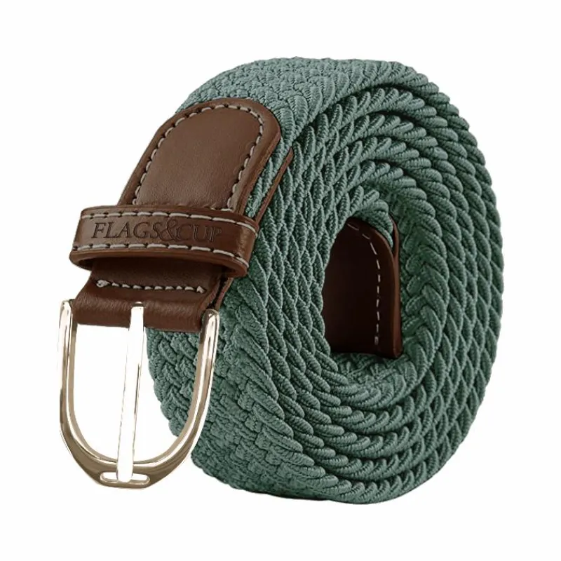 Ceintures*Flags & Cup - Ceinture élastique Artosia iris Bleu