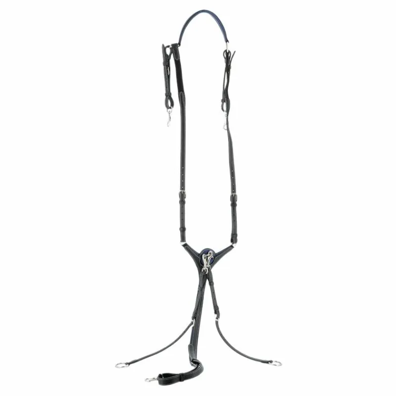 New - Collier de chasse Paris / Marine Concours Complet D'Equitation|Colliers De Chasse