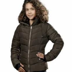 Sale - Doudoune manches longues Kerava Taupe Blousons Et Manteaux