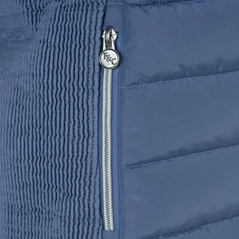 Blousons Et Manteaux*Flags & Cup - Gilet sans manches femme Kenora denim Bleu