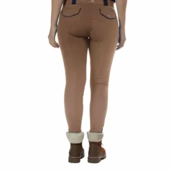 Discount - Pantalon d'équitation femme Orillia moka Pantalons D'Équitation