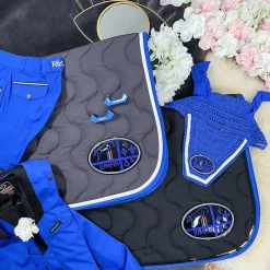 Pantalons D'Équitation*Flags & Cup - Pantalon d'équitation fille Cayenne roi Bleu