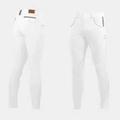 Pantalons D'Équitation|Pantalons D'Équitation*Flags & Cup - Pantalon d’équitation homme Gimo Blanc