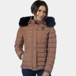 Discount - Parka femme Sarnia moka Blousons Et Manteaux