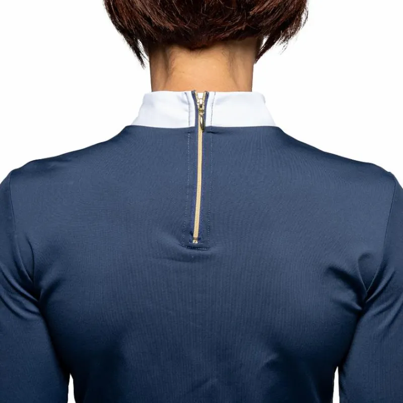 Polos Et Chemises*Flags & Cup - Polo de concours manches longues femme Isla Marine