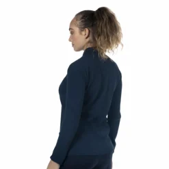 Polos Et Chemises*Flags & Cup - Polo manches longues femme Rib Tolsona Marine