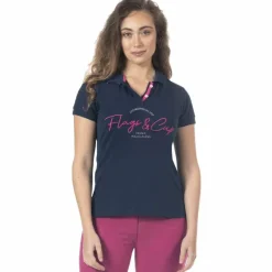 Polos Et Chemises*Flags & Cup - Polo manches courtes enfant Salta Marine