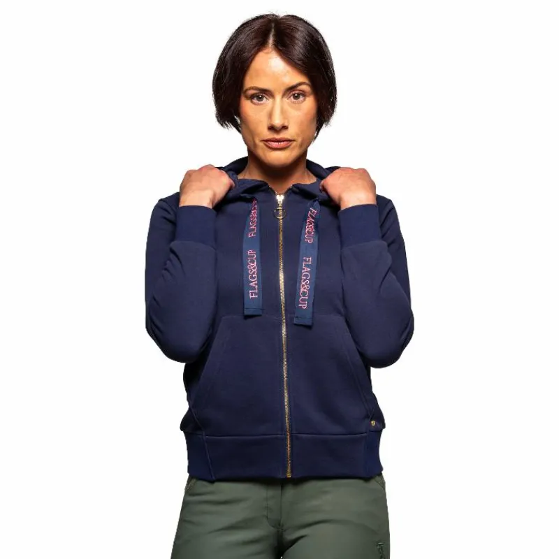 Pulls Et Gilets*Flags & Cup - Sweat à capuche fille Lomita Marine