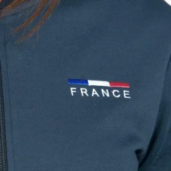 New - Sweat zippé femme France - limited edition marine Pulls Et Gilets