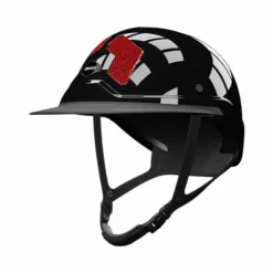 - Casque d'équitation Armet Star grilles rouge visière Mixte Casques D'Équitation À Visière Standard|Casques D'Équitation