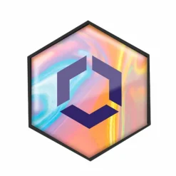 Accessoires De Casques*Flex On - Sticker casque Armet Trex On Holo Orange