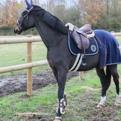 Best - Stickers Cubic Marine/ Blanc Accessoires D'Étriers