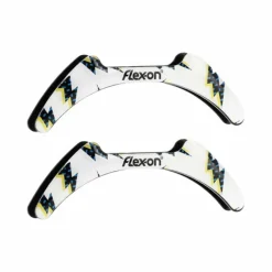 Hot - Stickers Flash blanc Accessoires D'Étriers
