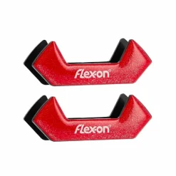 Accessoires D'Étriers*Flex On - Stickers Safe On silver rouge