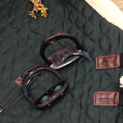 Online - Étriers GC Incliné Ultra Grip Noir / Noir / Vert Anglais Étriers Classiques