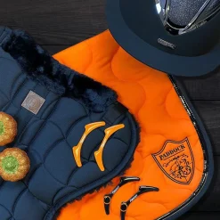 Accessoires D'Étriers*Flex On ft Ohlala - Stickers Ohlala noir/orange