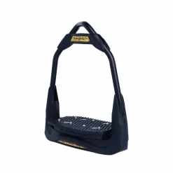 Étriers Classiques*Freejump - Étriers Air's Full black plancher plat / oeil orienté / gold Glitter édition Noir