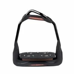 Étriers Classiques*Freejump - Étriers Air's Full black plancher incliné / oeil orienté / chocolat Noir