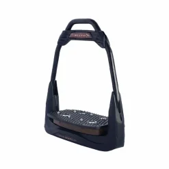 Étriers Classiques*Freejump - Étriers Air's Full black plancher plat / oeil droit / chocolat Noir