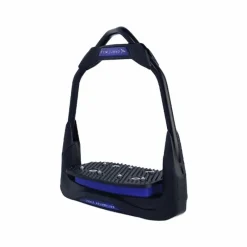 Étriers Classiques*Freejump - Étriers Air's Full black plancher plat / oeil orienté / marine Noir