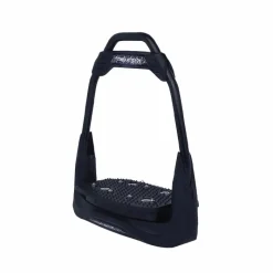 Hot - Étriers Air's Full black plancher plat / oeil droit / silver Glitter édition Étriers Classiques