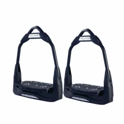 Étriers Classiques*Freejump - Étriers Air's Full black plancher plat / oeil orienté Noir