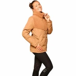 Blousons Et Manteaux*GEM - Doudoune manches longues femme Namaste camel Marron