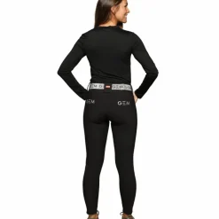 Pantalons D'Équitation*GEM - Pantalon d'équitation femme Cooper Noir