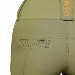 Pantalons D'Équitation*GEM - Pantalon d'équitation femme Dorado kaki Vert