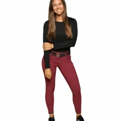 Pantalons D'Équitation*GEM - Pantalon d'équitation femme Cooper raisin Bordeaux