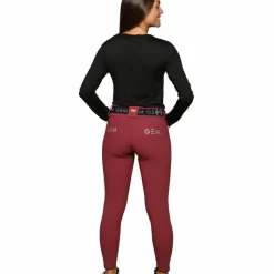 Pantalons D'Équitation*GEM - Pantalon d'équitation femme Cooper raisin Bordeaux